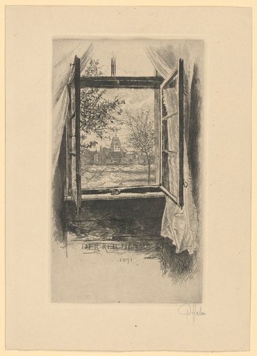 View from the Window of the Minster of Mittelzell
