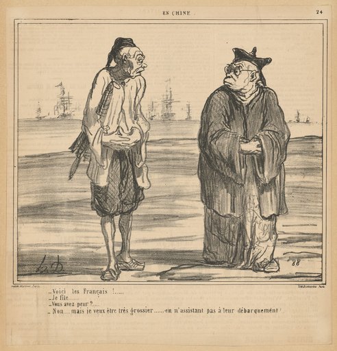 – Here are the French!...
