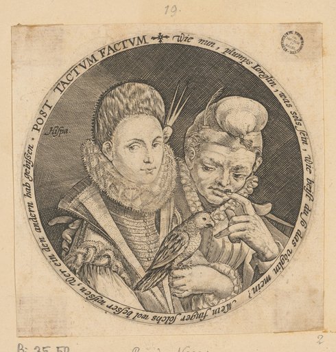 Woman with a Bird (Touch)