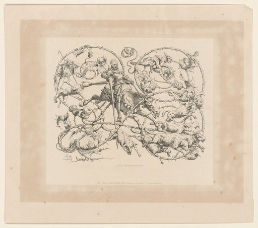 Arabesque with Don Quixote and Sancho Panza