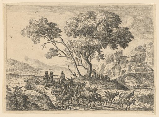 Italian River Landscape