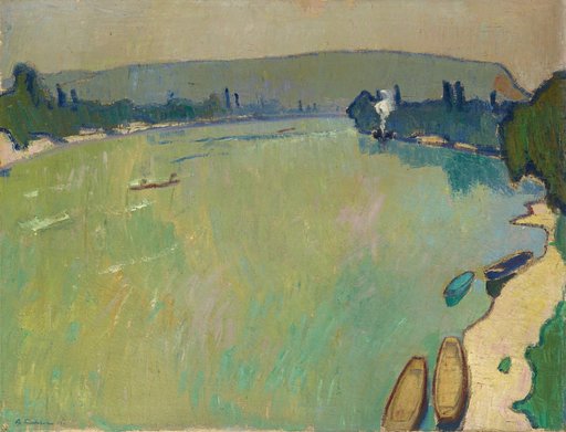 Rhine Landscape (View from the Bridge)