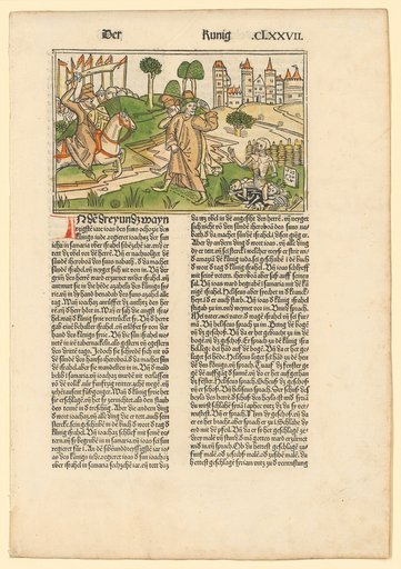 Resurrection of a Dead Man by the Bones of Elijah