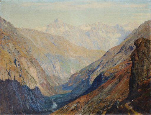 View of the Zermatt Valley