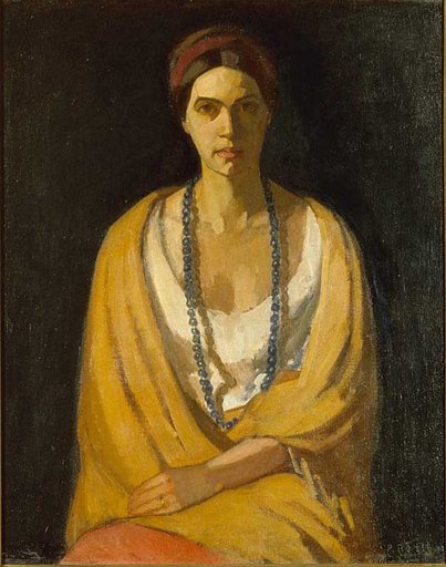 Portrait of a Woman [The Artist's Wife]