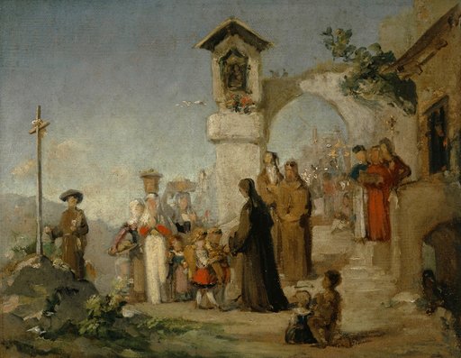 Sketch for the Day of the Virgin