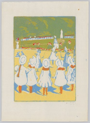 Little Girls at Luxembourg