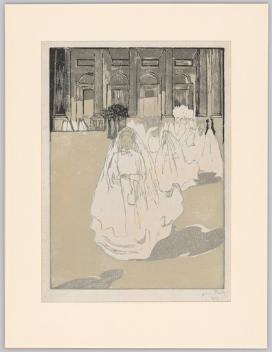 Communicants at Saint-Sulpice