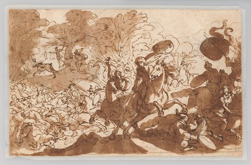 Cavalry Battle with the Death of Absalom