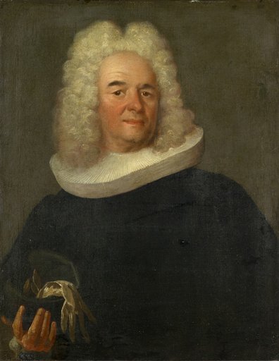 Portrait of an Older Gentleman with a White Wig