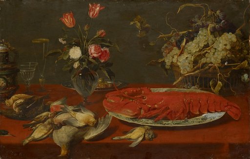 Still Life with Lobster and Dead Birds