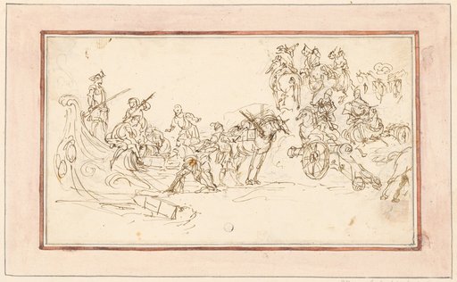 Landing of Troops