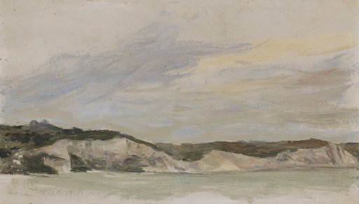 English Coast in Grey