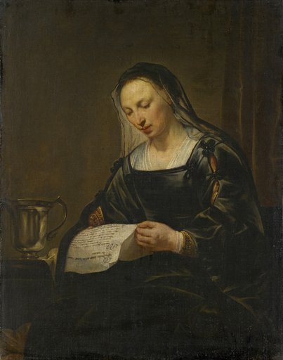 Saint Mary Magdalene Reading a Letter