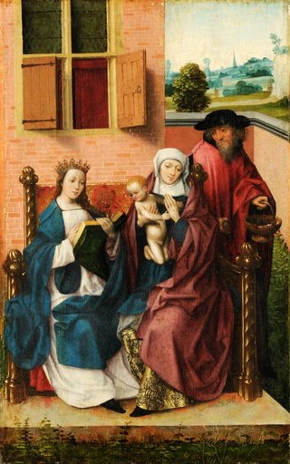 Saint Anna with the Child Jesus and Saint Joseph