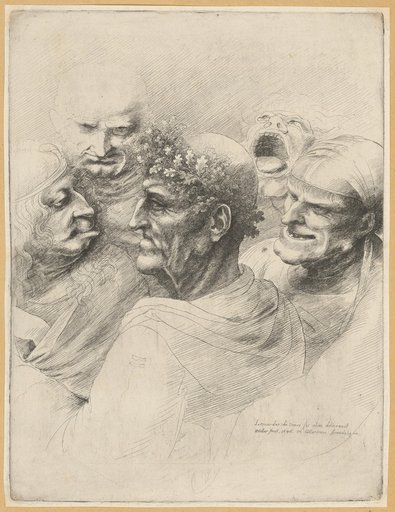 Five Grotesque Heads