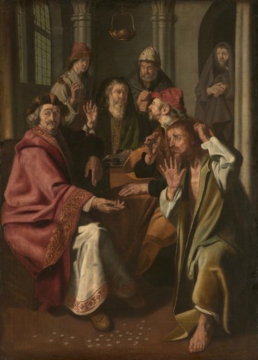 Judas Returns the Silver Coins