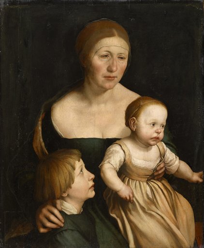 Portrait of the Artist's Wife with the Two Eldest Children