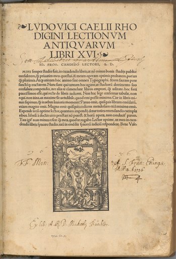 Printer's Mark of Johann Froben
