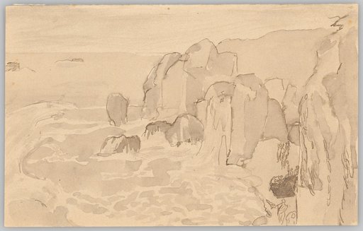 Rocky Coastal Landscape (Capo Circeo?)