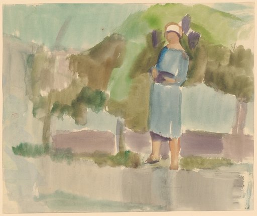 Study for the fresco "The Grape Harvest"