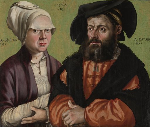 Double Portrait of an Unknown Couple
