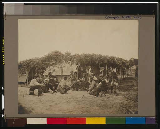 General Willcox's headquarters, in front of Petersburg, Va.