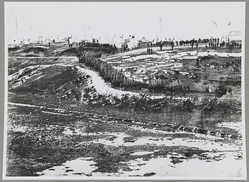 Drilling troops near Washington, D.C.