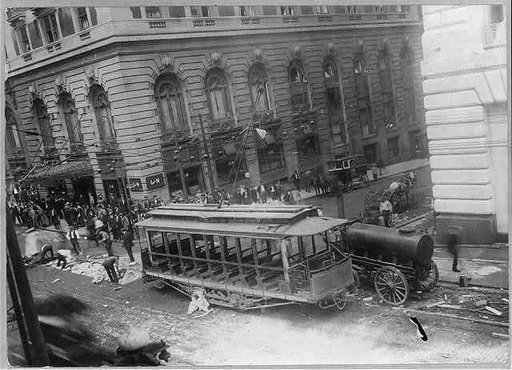 Strikes - Street Cars, Cincinnati O. May 20, 1913