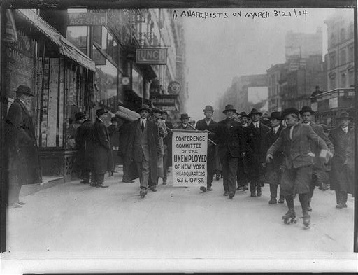 Anarchists on march
