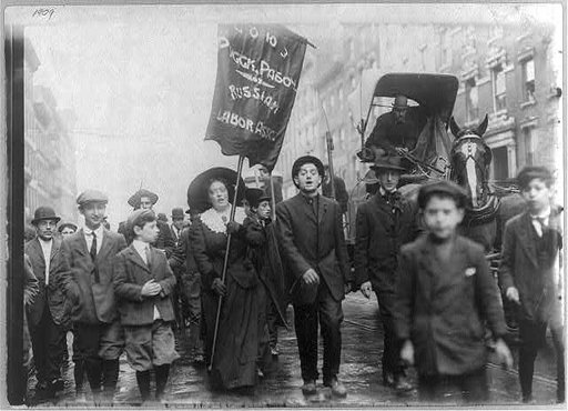 Russian Labor Assoc. in Labor Parade, New York City