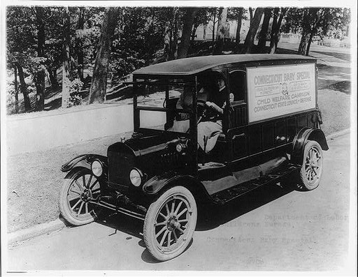 Traveling dispensary - Dept. of Labor, Children's Bureau