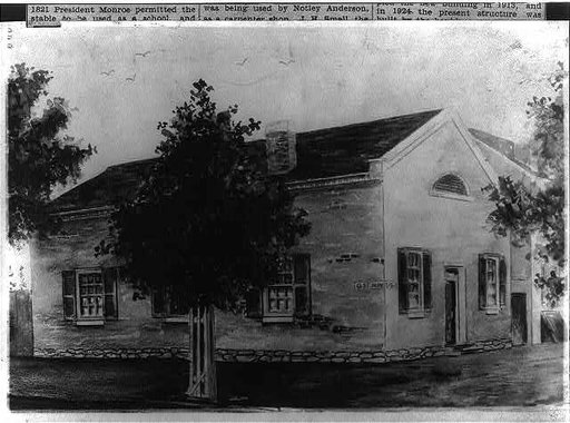 Jefferson's former stable in Wash., D.C., 14th & G Sts.