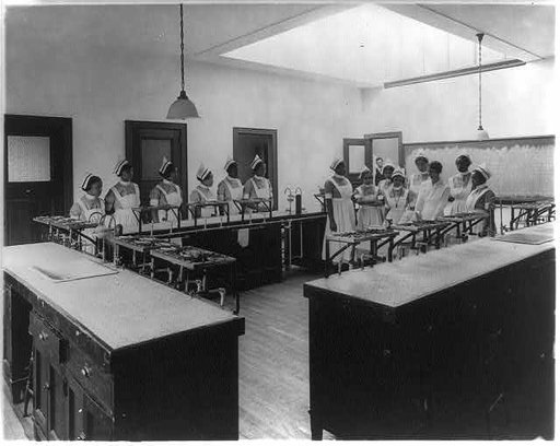 Home Economics class at Howard Univ., Wash., DC