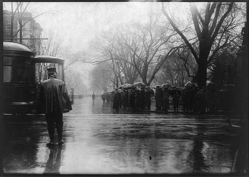 Suffragette demonstration, Washington, D.C.