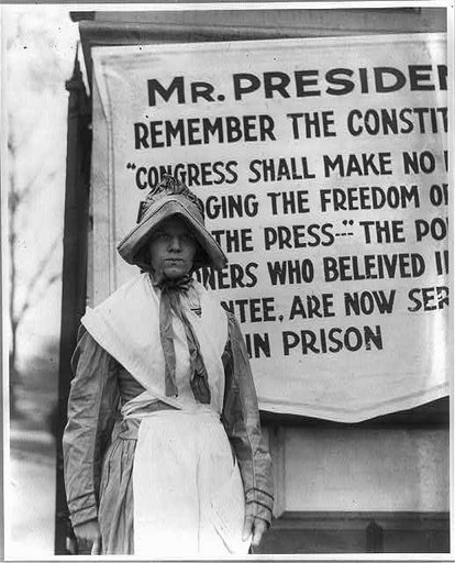 Political Amnesty picket at White House, Washington, D.C.