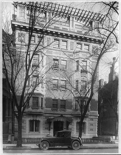 "The Bachelor", an apartment house at 1737 H Street, N.W. Washington, D.C.