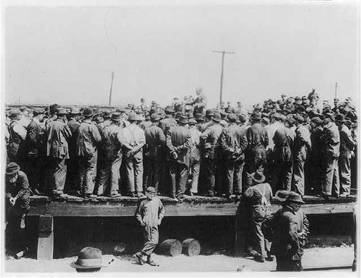 The threatening steel strike