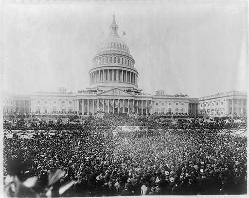 Wilson's inauguration, 1917