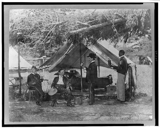 Maj. H.H. Humphrey and others