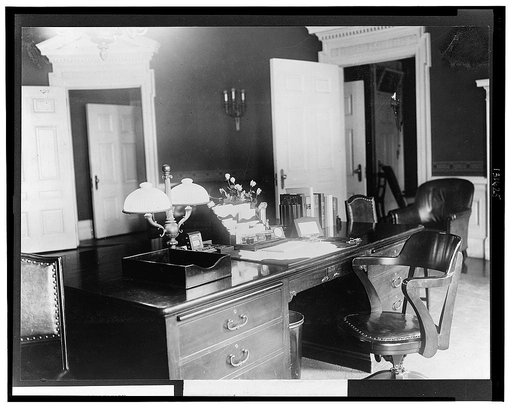President's desk, executive offices