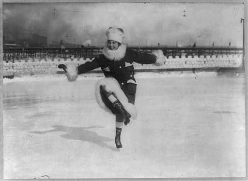 Skating - Miss Nancy Rowe, a competitor in St. Paul Outdoor Sports Carnival Fancy Skating Contest, [ice skating] - Feb. 1st