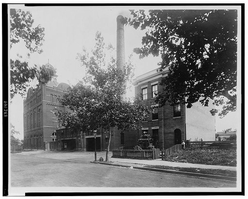 Exterior view of the National Capital Brewing Company building, Washington, D.C.