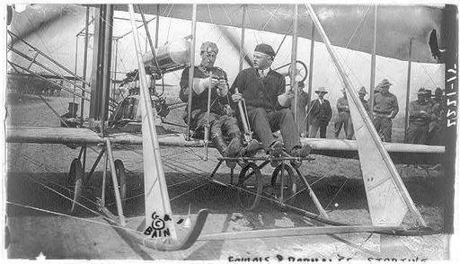 Lt. Benjamin Foulois and Philip O. Parmalee