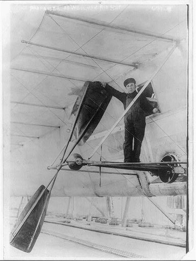 Wellman airship - props of airship 1910?