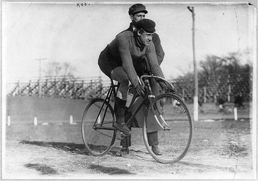 Bicycle riders: Eddie Root