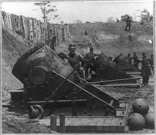 Siege of Yorktown, Va. Views of Federal Battery, No. 4