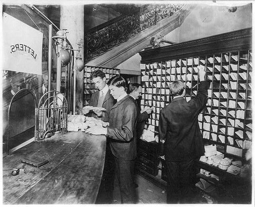 Newspaper publishing - N.Y. Herald: Where the advertisers reply to the advertisements - the advertising dept.