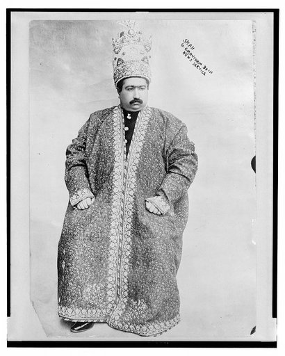 Shah of Persia, Mohammed Ali Mirzi, Dec. 19, 1907