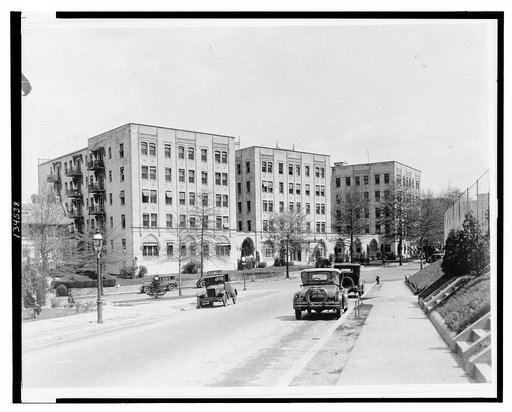 Exterior view of the Embassy Apartments, Washington, D.C.